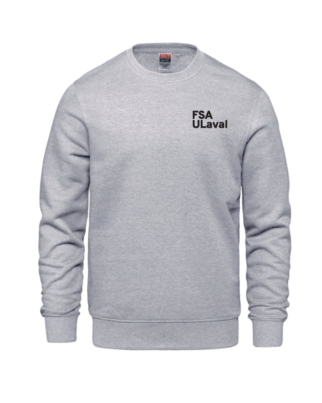 Crewnecks Unisex FSA ULaval - Gris - Imprimé