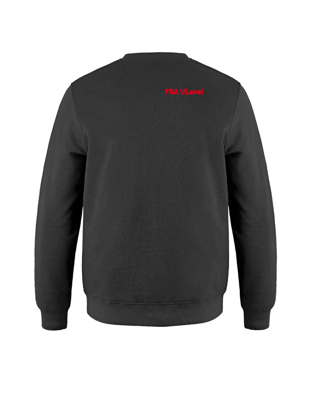 Crewnecks Unisex FSA ULaval - Noir - Imprimé