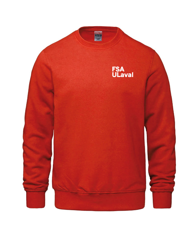 Crewnecks Unisex FSA ULaval - Rouge - Imprimé
