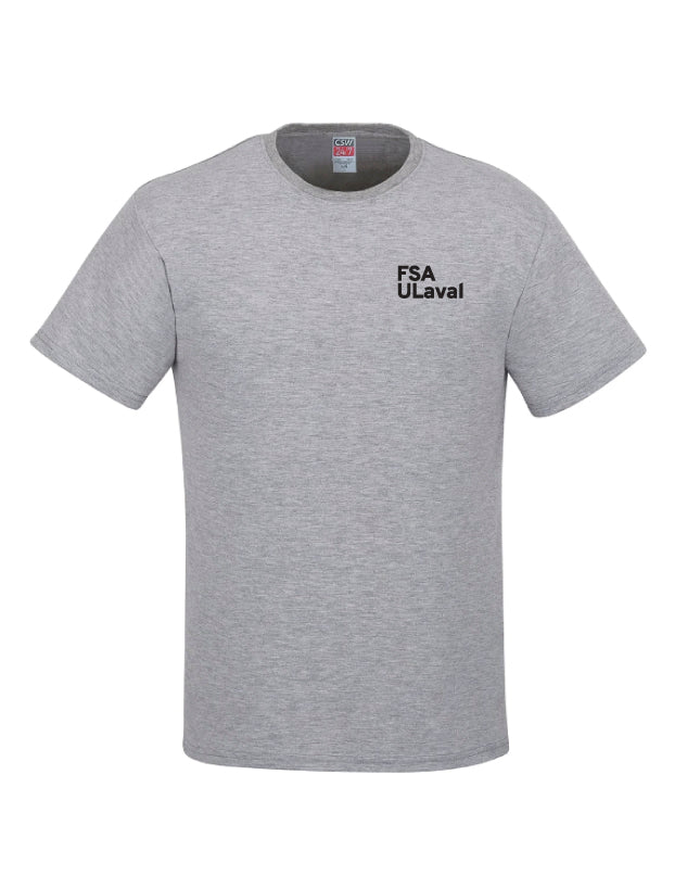 T-Shirt Unisex FSA ULaval - Gris - Imprimé