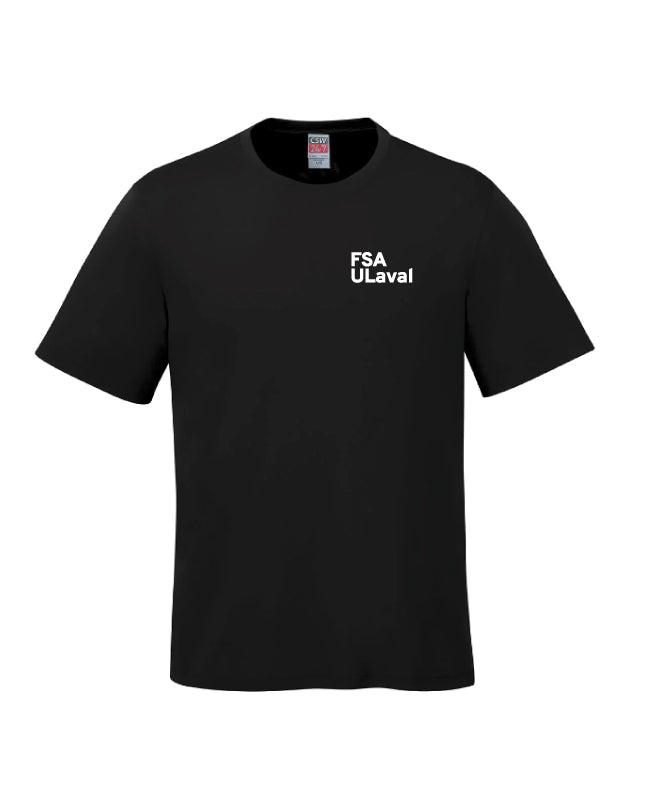T-Shirt Unisex FSA ULaval - Noir - Imprimé