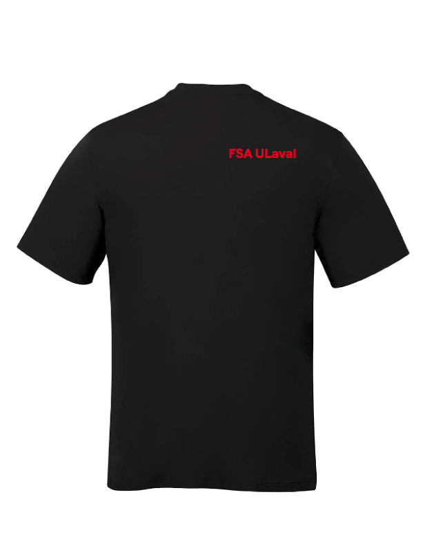 T-Shirt Unisex FSA ULaval - Noir - Imprimé
