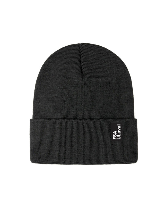Tuque Noire FSA ULaval - Écusson Noir
